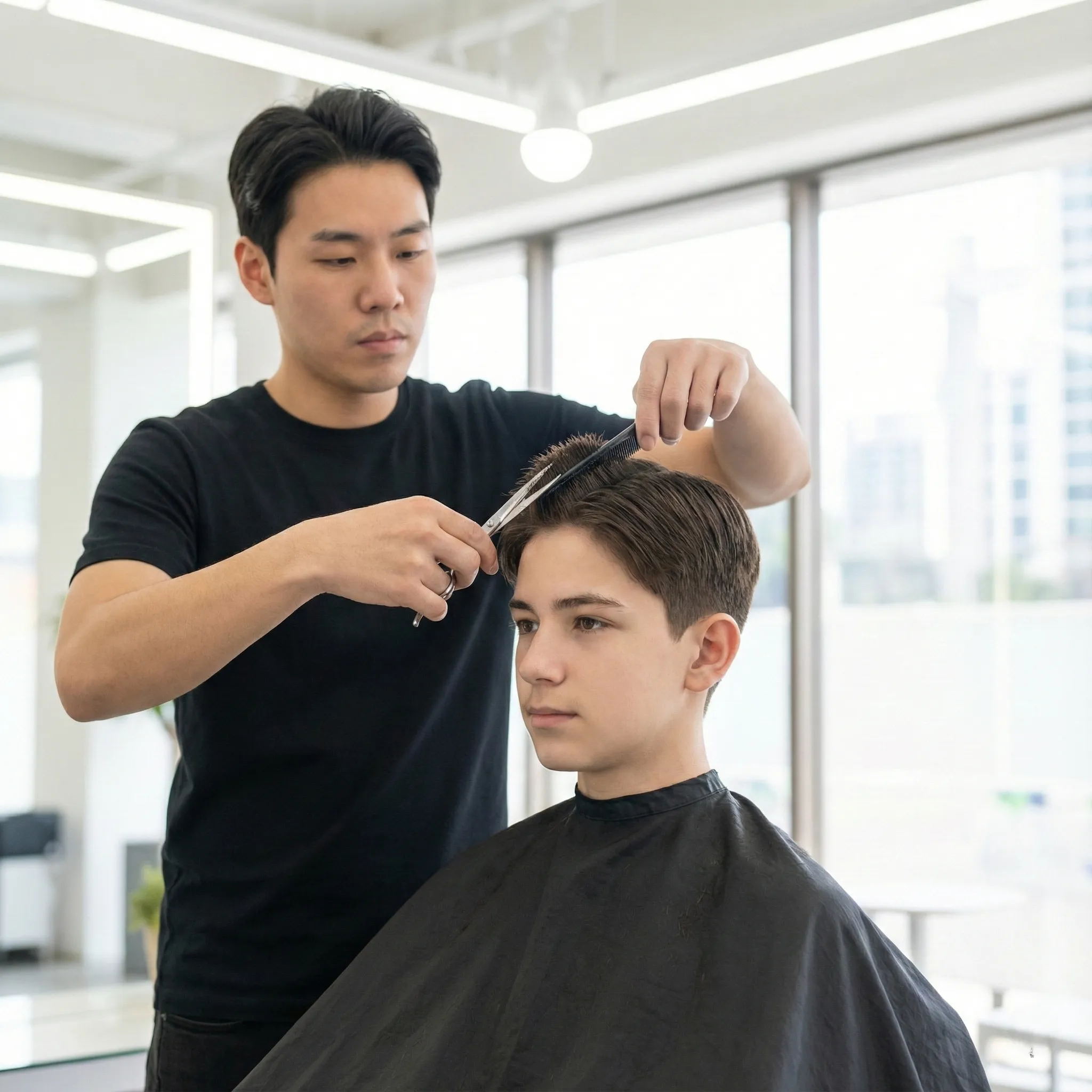 Coupe Enfant - 7 ans - Détail 2